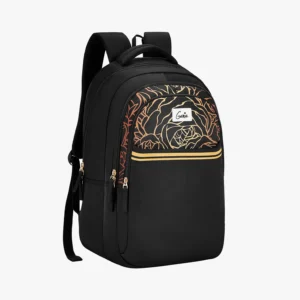 Genie Glow 36L Black Laptop Backpack With Raincover
