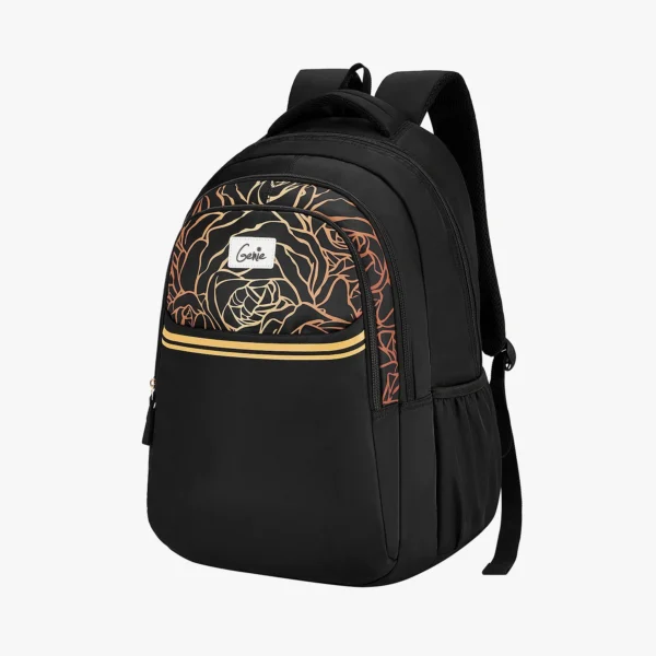 Genie Glow 36L Black Laptop Backpack With Raincover - Image 2