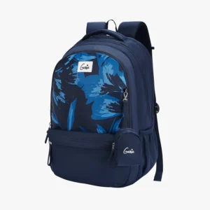 Genie Aria 40L Navy Blue Laptop Backpack With Raincover