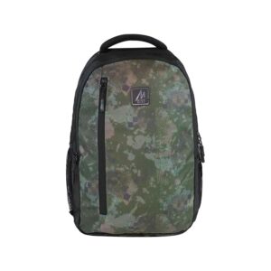 Arkz Armour Deluxe Laptop Backpack-Olive Green & Black