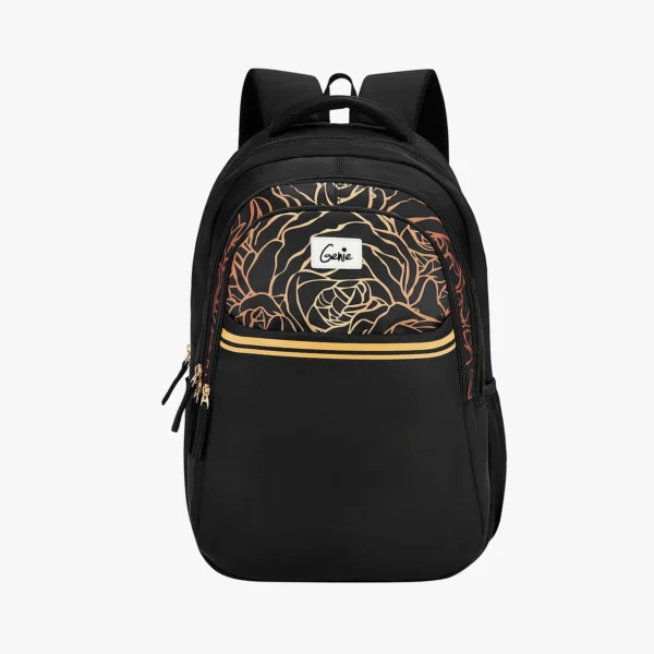 Genie Glow 36L Black Laptop Backpack With Raincover - Image 10