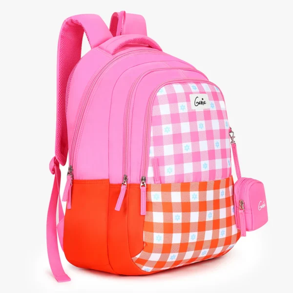 Genie Grace 36L Pink Laptop Backpack - Image 4