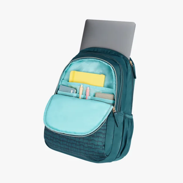 Genie Jewel 27L Teal School Backpack - Image 11