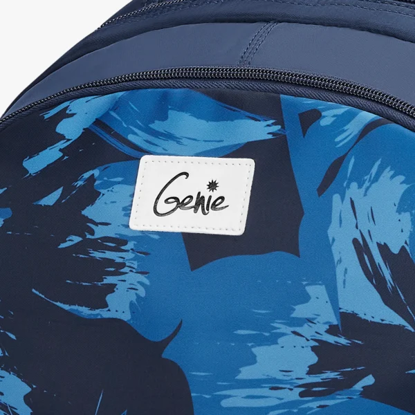 Genie Aria 40L Navy Blue Laptop Backpack With Raincover - Image 12