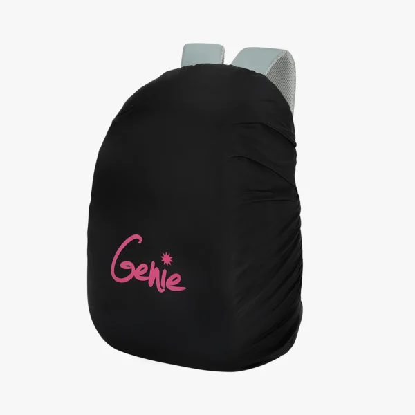Genie Ruby 36L Grey Laptop Backpack With Raincover - Image 13