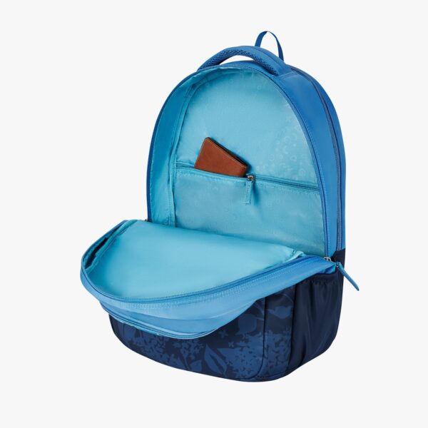 Genie Noah 40L Navy Blue Laptop Backpack With Raincover - Image 15