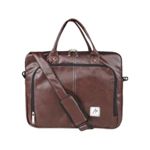 Arkz Esquire Leather File Bag - Brown