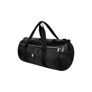 Arkz Forge Leather Gym Bag - Black