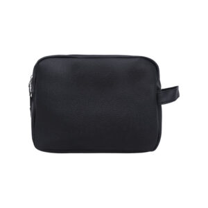 Arkz Leatherite Make Up Pouch-Black