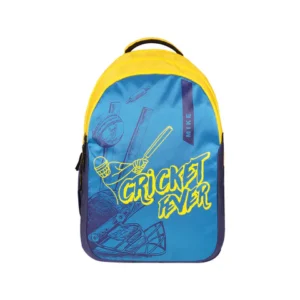 Arkz 36L Junior Champion Backpack Cricket Theme - Yellow