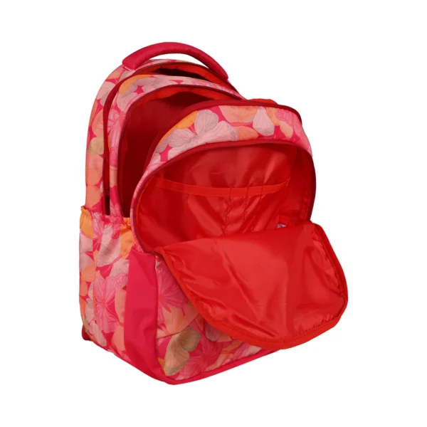 Smily Kiddos Bella Backpack – Red | 19.5 Inches School Bag - Image 2