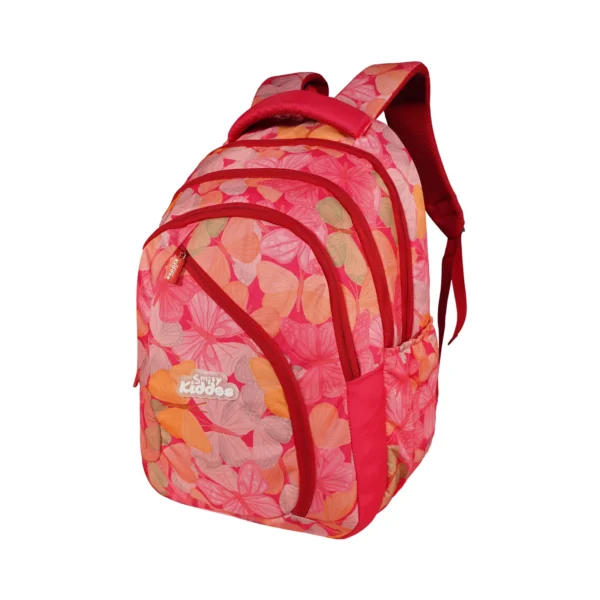 Smily Kiddos Bella Backpack – Red | 19.5 Inches School Bag - Image 3