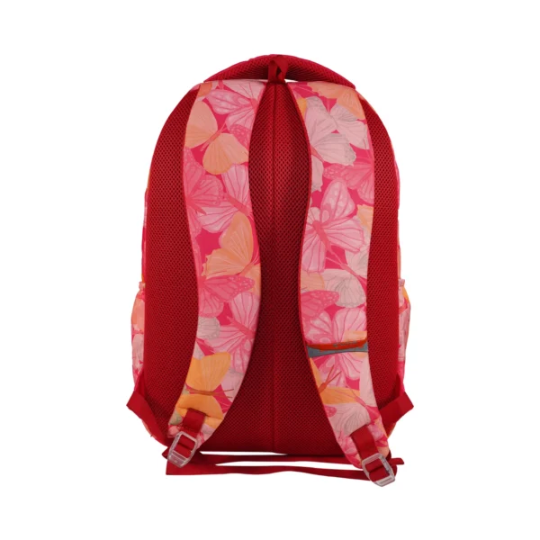 Smily Kiddos Bella Backpack – Red | 19.5 Inches School Bag - Image 5