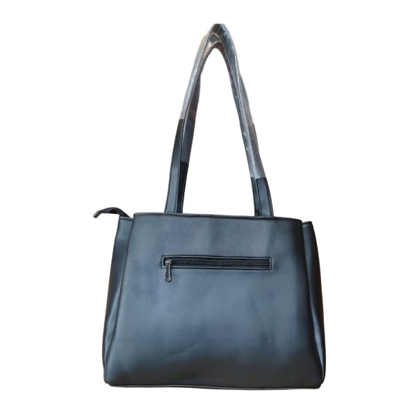 Camily- Black Hand Bag - Image 4