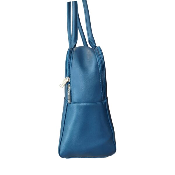 Stylish Ocean Blue Professional Bag - Image 2