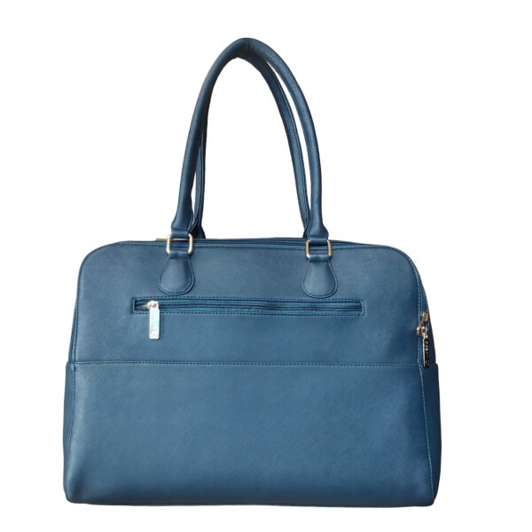 Stylish Ocean Blue Professional Bag - Image 3