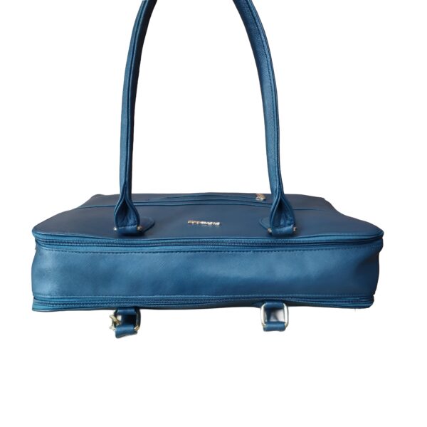 Stylish Ocean Blue Professional Bag - Image 4