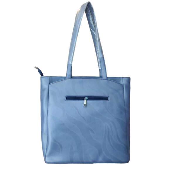 Chic & Spacious Periwinkle Blue Hand Bag - "CAMILY" Brand - Image 2