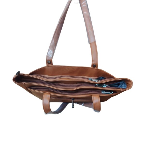 Stylish & Spacious Brown Hand Bag - CAMILY Brand - Image 5