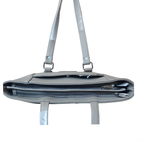 Elegant & Versatile Everyday Light Grey Hand Bag- "CAMILY" - Image 3