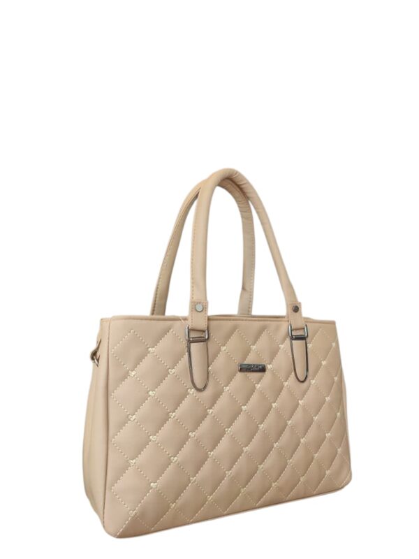 Elegant Quilted Satchel Handbag