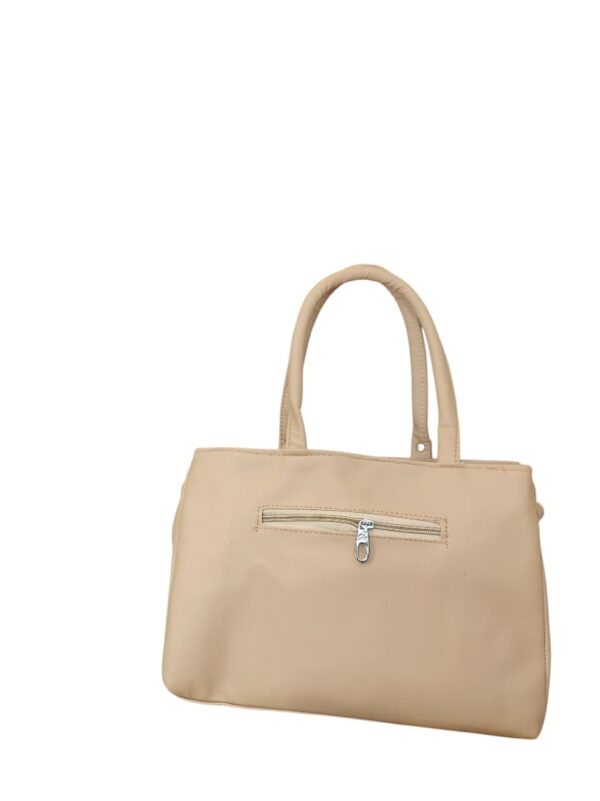 Elegant Quilted Satchel Handbag - Image 2