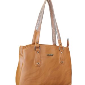 Chic Everyday Carry Faux Leather Shoulder Bag