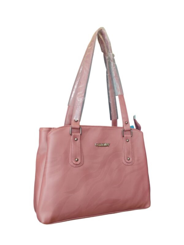 Chic Everyday Carry Faux Leather Shoulder Bag - Image 2