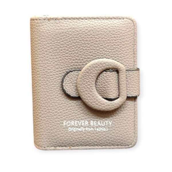 Chic "FOREVER YOUNG" Quilted Mini Wallet with Fur Pom-Pom - Black & Stylish