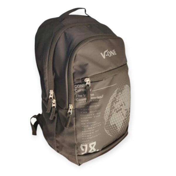 Stylish & Spacious Blue Patterned Backpack - Perfect for School, Travel