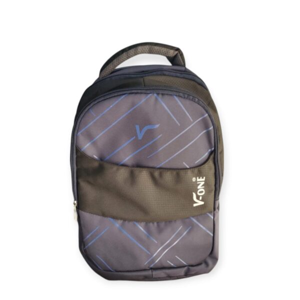 V-ONE Modern Stripe Backpack - Sleek, Stylish & Streamlined - Image 2