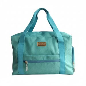 CAMILY "Carry Your Dreams" Teal Travel/Gym Duffel Bag - Stylish & Spacious