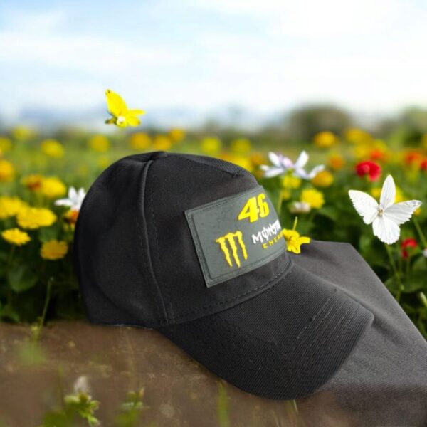 Urban Camouflage Baseball Cap with 'Cool Monkey' Embroidery - Grey Tones - Image 3