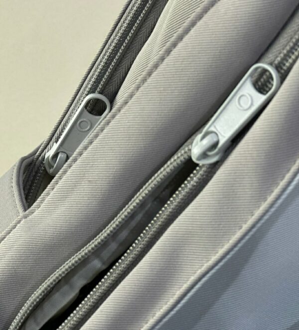 Inspirational Two-Tone Everyday Bag with 'Dream' Patch & Bear Tag - Image 8