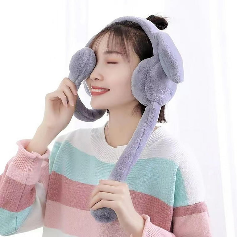 Whimsical & Bendable Long-Limbed Plush Toy / Headband - Playful Grey Design - Image 3