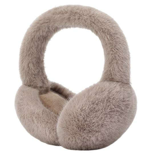 Cozy & Chic Pink Faux Fur Earmuffs - Ultimate Winter Warmth - Image 12