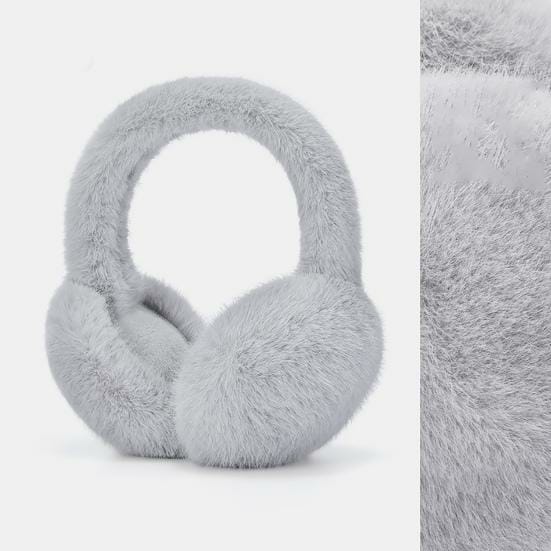 Cozy & Chic Pink Faux Fur Earmuffs - Ultimate Winter Warmth - Image 14