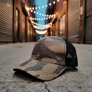 Good Vibes Embroidered Baseball Cap - Premium Black