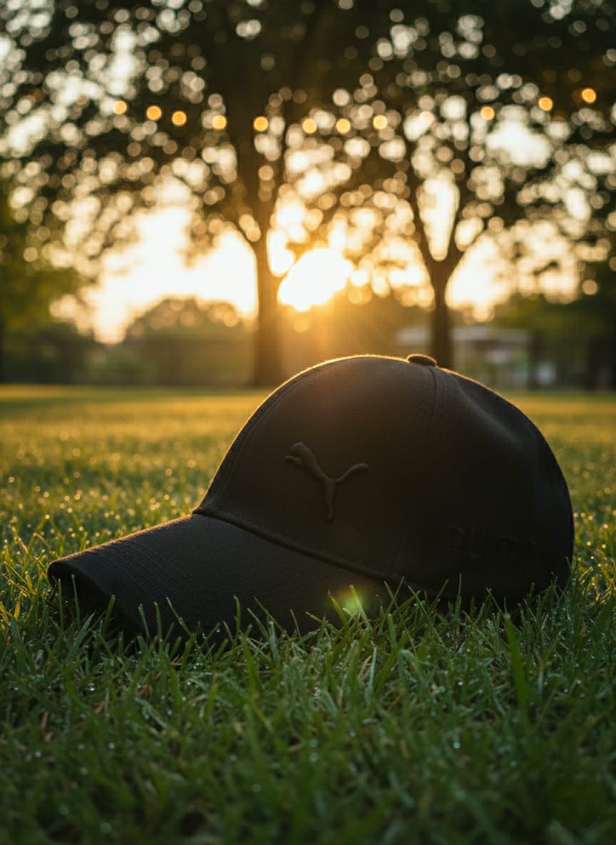 Puma Adjustable Baseball Cap - Black