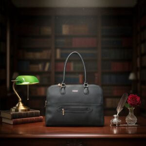 Stylish & Versatile Black Hand Bag - "OCEAN" Brand