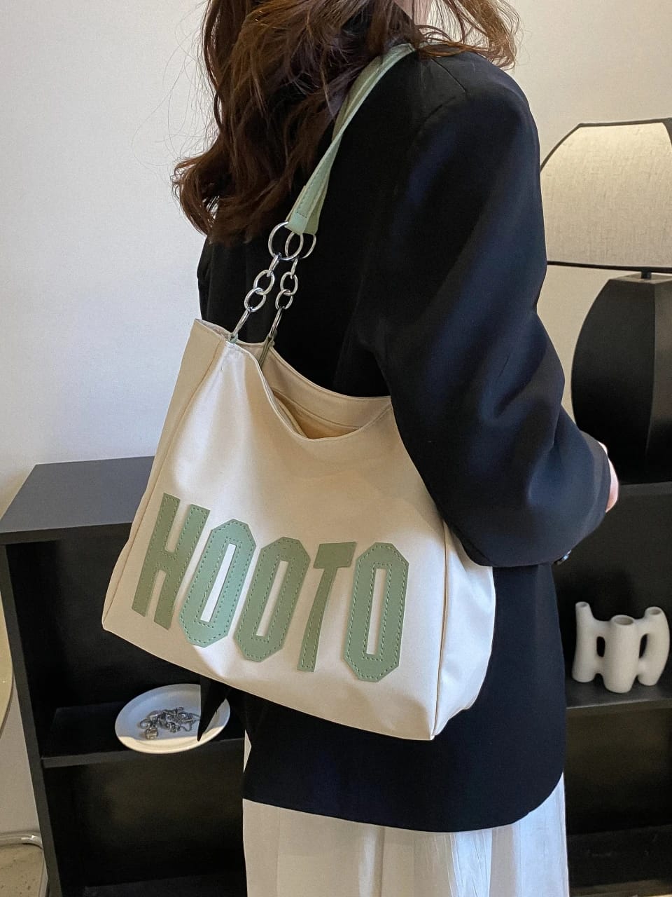 HOOTO Canvas Tote Bag - Image 2