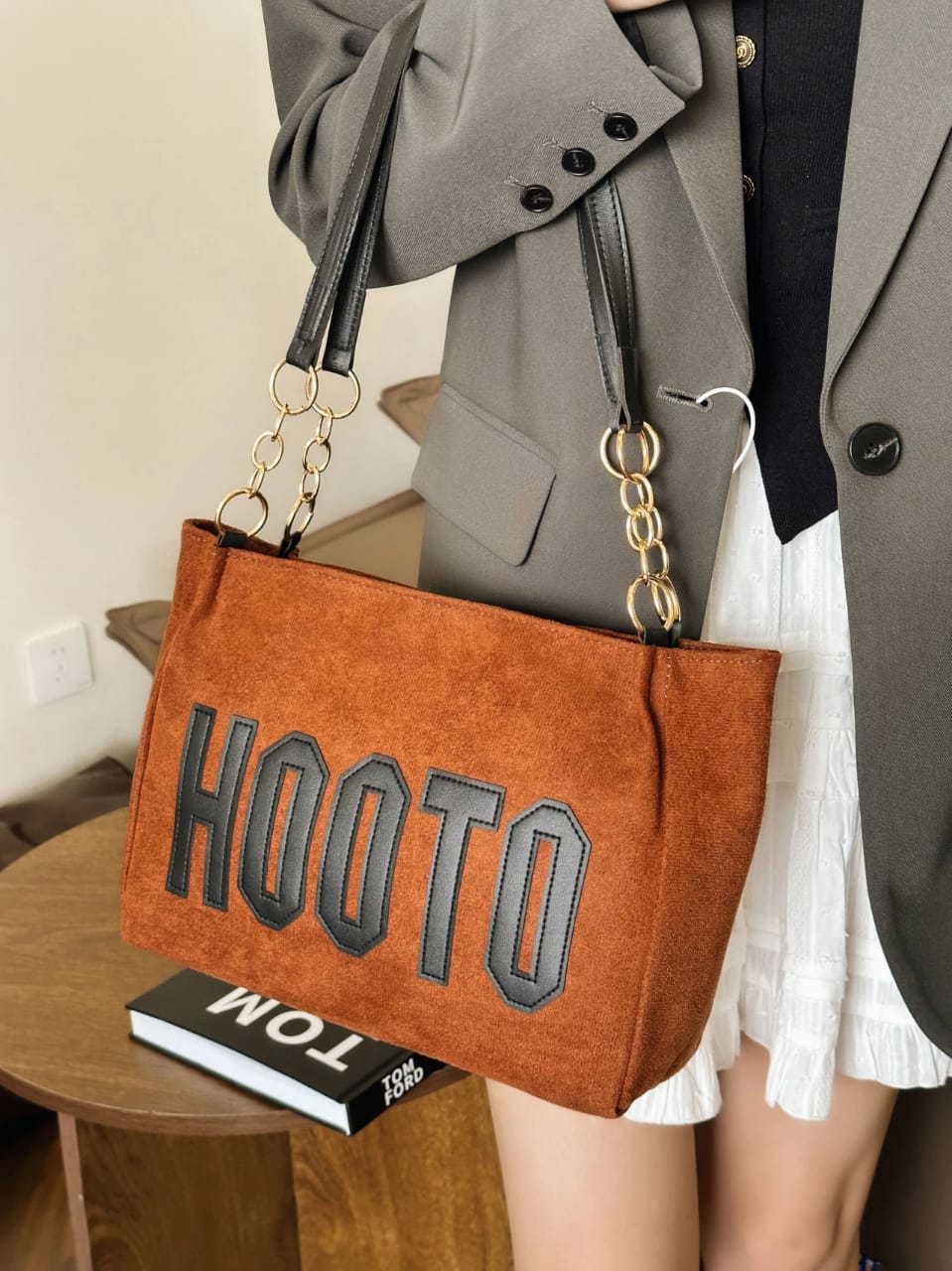 HOOTO Canvas Tote Bag - Image 2